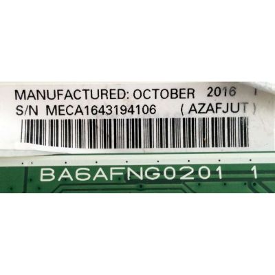 MAIN FUENTE (COMBO) PARA TV SANYO / NUMERO DE PARTE AZAFJUT / AZAFJMMA-001 / BA6AFNG02011 / BA6AFNG0201 1 / PANEL U64F4XT / MODELO FW32D06F B MEC - Imagen 2